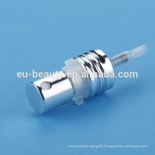 18/415 aluminium screw fine mist sprayer pump with clip